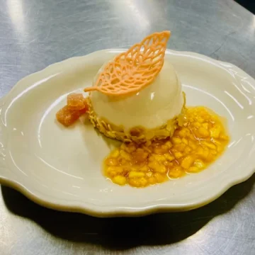 French Entremets Dessert Almond Almond