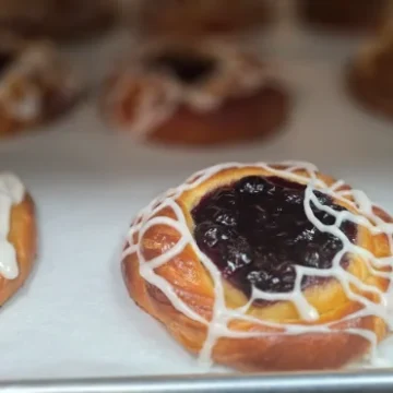 Fruit & Cheese Danish - Apple, Blueberry, Raspberry, Apricot & Lemon