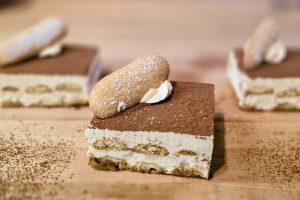 Tiramisu 1/4 sheet cake 10-12 servings